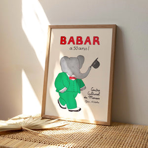 Poster babar à 50 ans