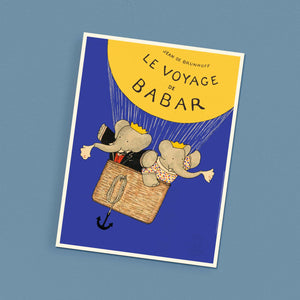 Affiche le voyage de Babar