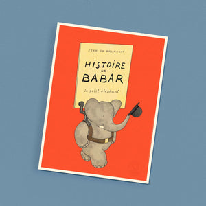 Poster Histoire de Babar le petit éléphant